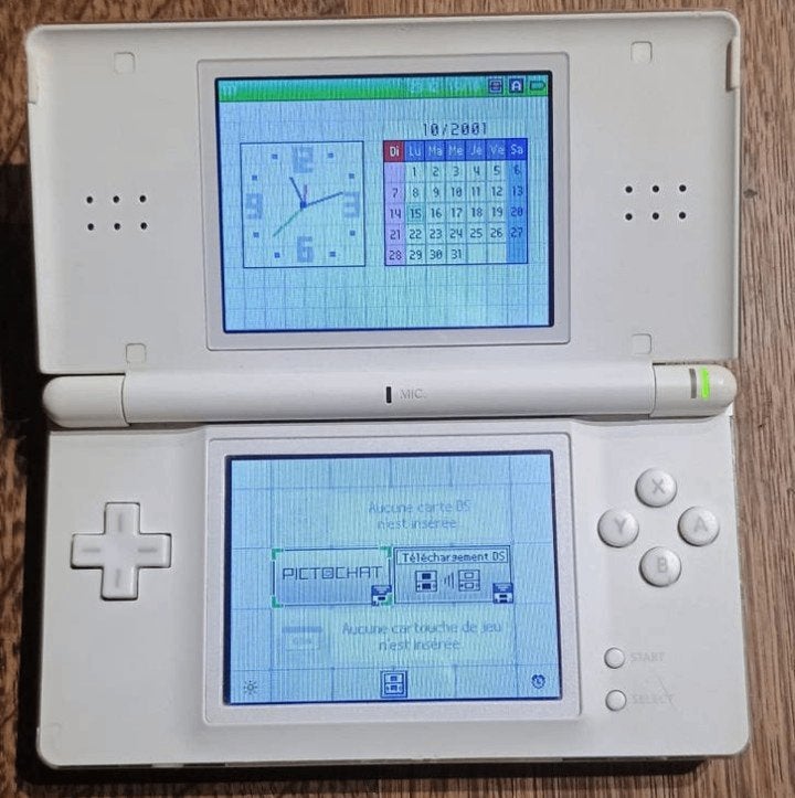Nintendo DS Lite wit - Goede staat + 10 games, Ophalen, DS Lite, Met games