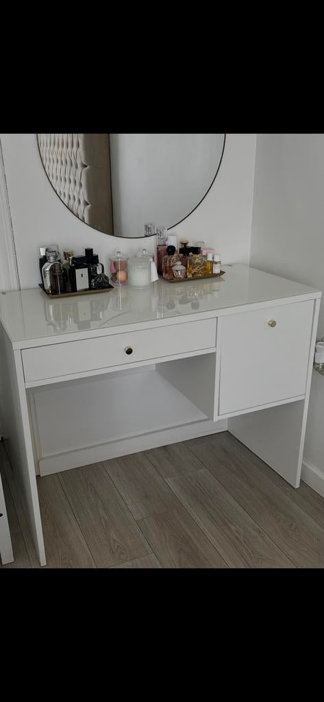 Make-uptafel SYVDE ikea, Ophalen, Glas