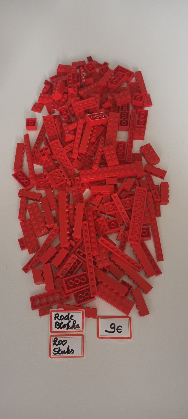 lego blokken rode 200 stuks, Ophalen of Verzenden, Lego