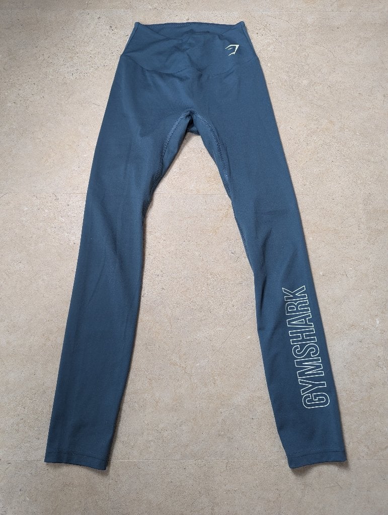 Legging Gymshark, Taille 36 (S), Comme neuf, Fitness ou Aérobic, Bleu