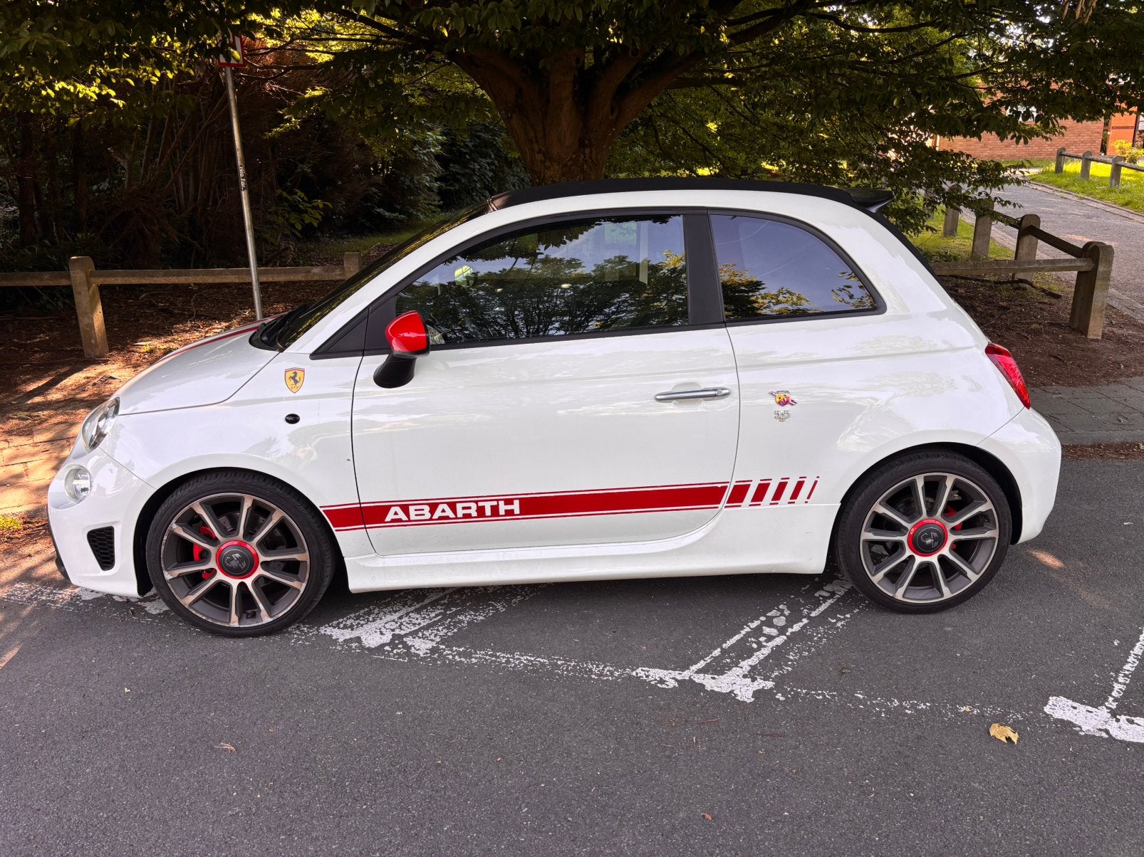 Abarth Turismo 163cv palette et F1, Autos, Fiat, Cuir, Achat, Euro 6, Cabriolet