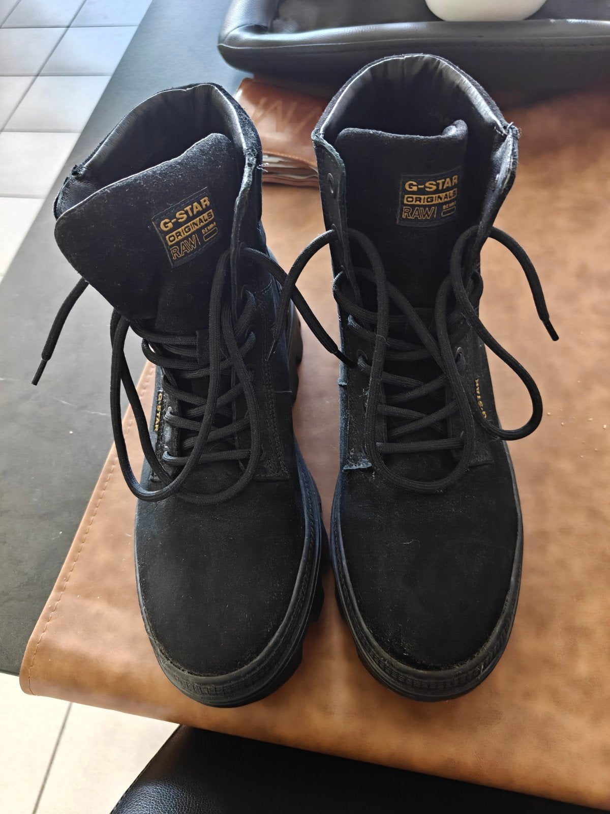 G star botten, Kleding | Heren, Schoenen, Ophalen, Zwart, Boots, Zo goed als nieuw