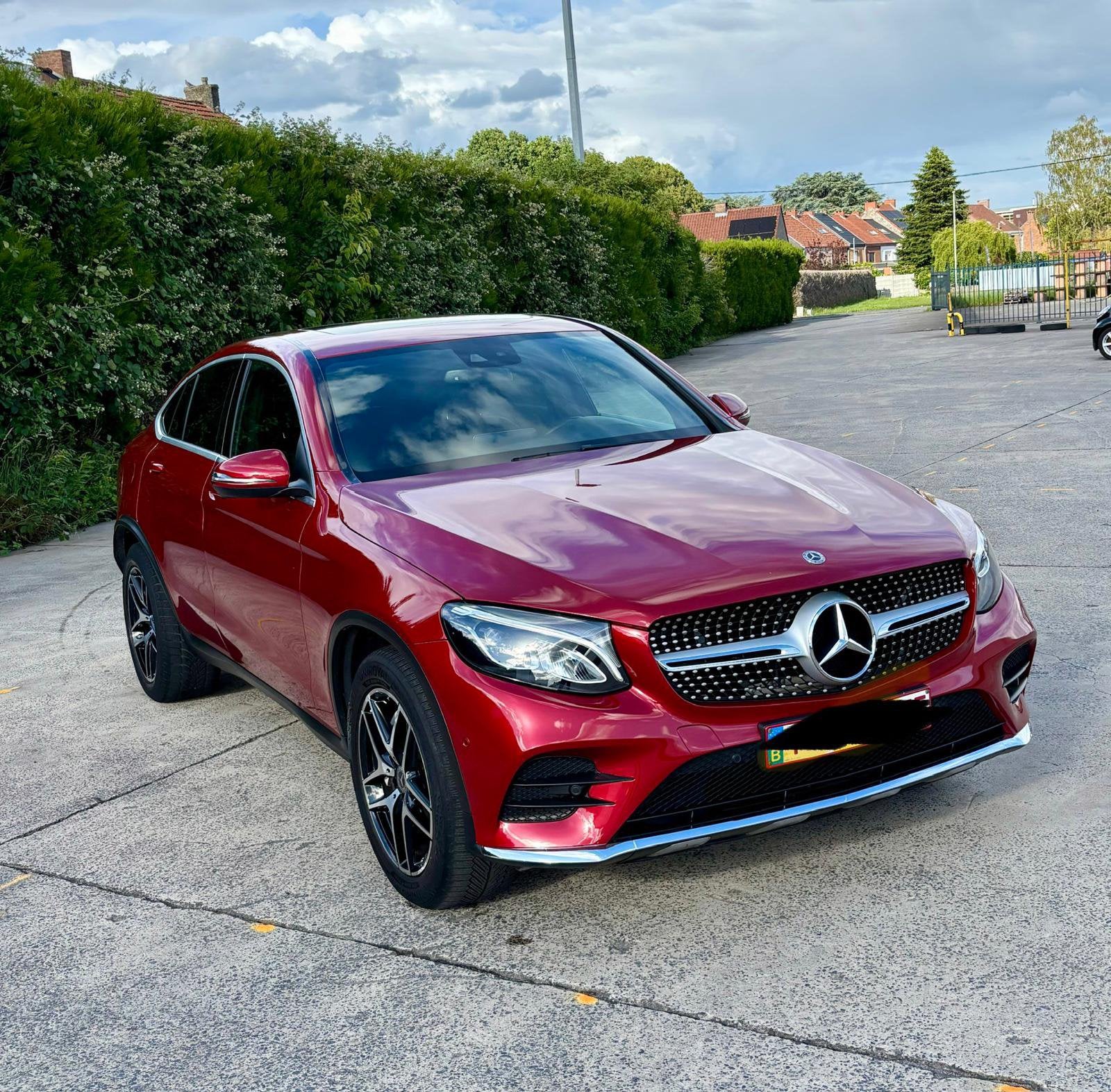 Mercedes GLC220d 4x4 coupé*toit ouvrant*2018Euro6*148.000km*, Autos, Mercedes-Benz, Euro 6, Entreprise, Noir, GLC