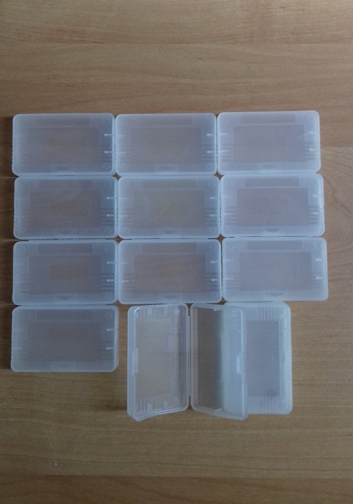 GBA SP Gameboy Advance Game Cartridge Case Doosje 12 stuks, Consoles de jeu & Jeux vidéo, Consoles de jeu | Nintendo Portables | Accessoires