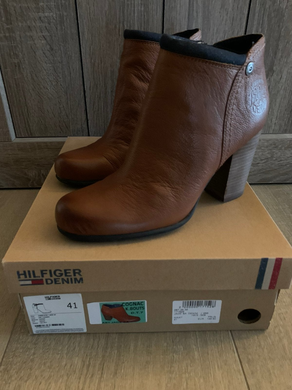Nieuwe laarsjes Tommy Hilfiger maat 41, Enlèvement, Comme neuf