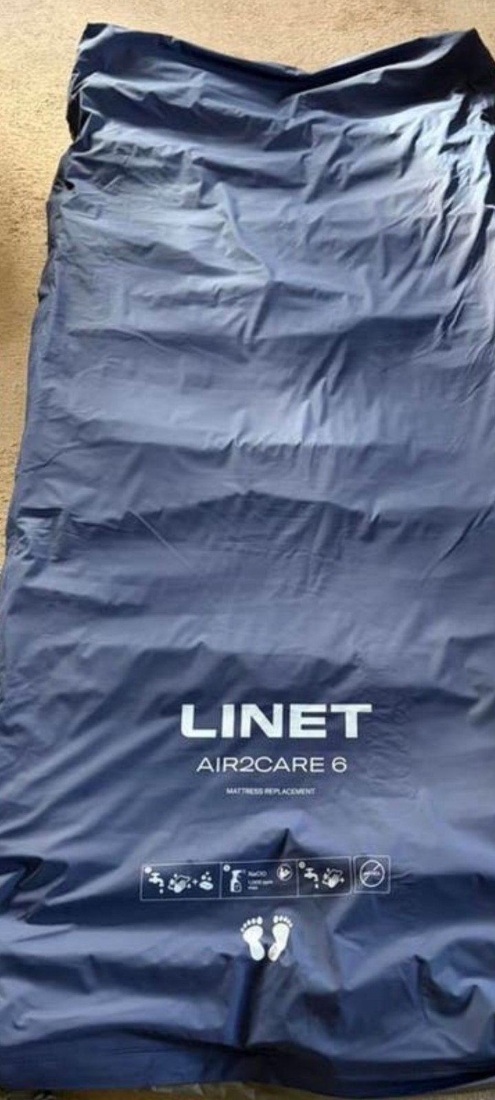 Anti decubitus matras ( tegen doorligwonden)met pomp, Ophalen