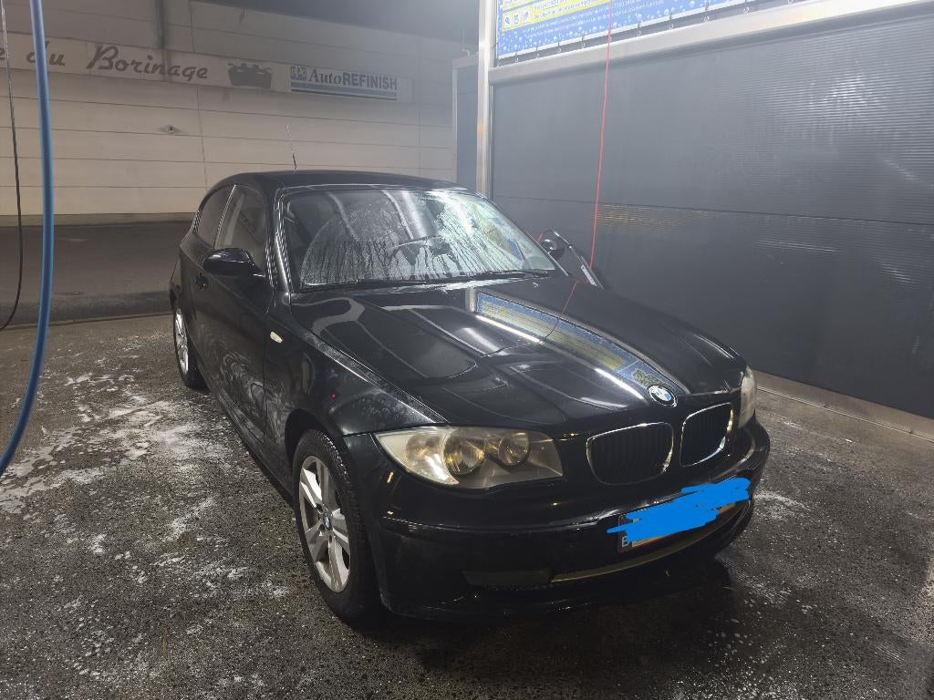 BMW serie 1 2009, Zwart, Elektrische ramen, Zwart, Leder