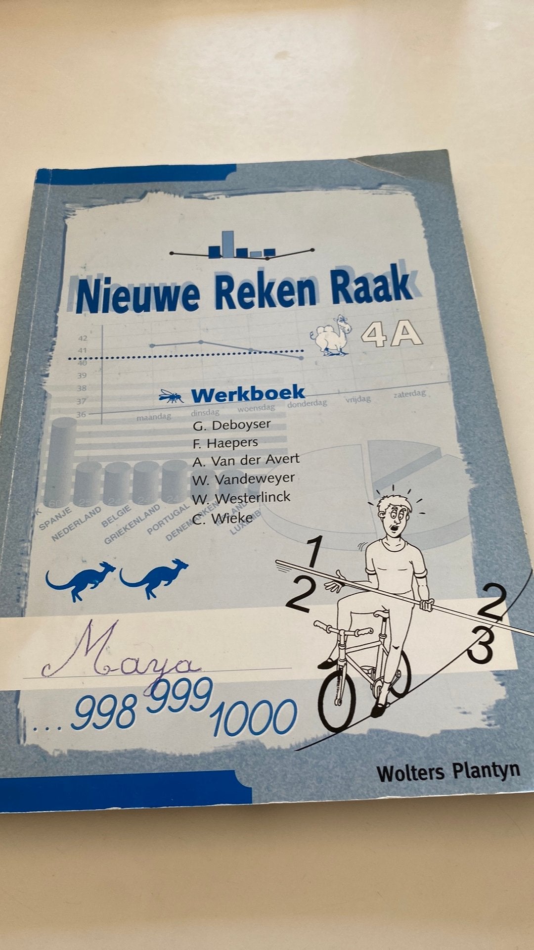 Rekenboek, Ophalen of Verzenden, Zo goed als nieuw, Rekenen