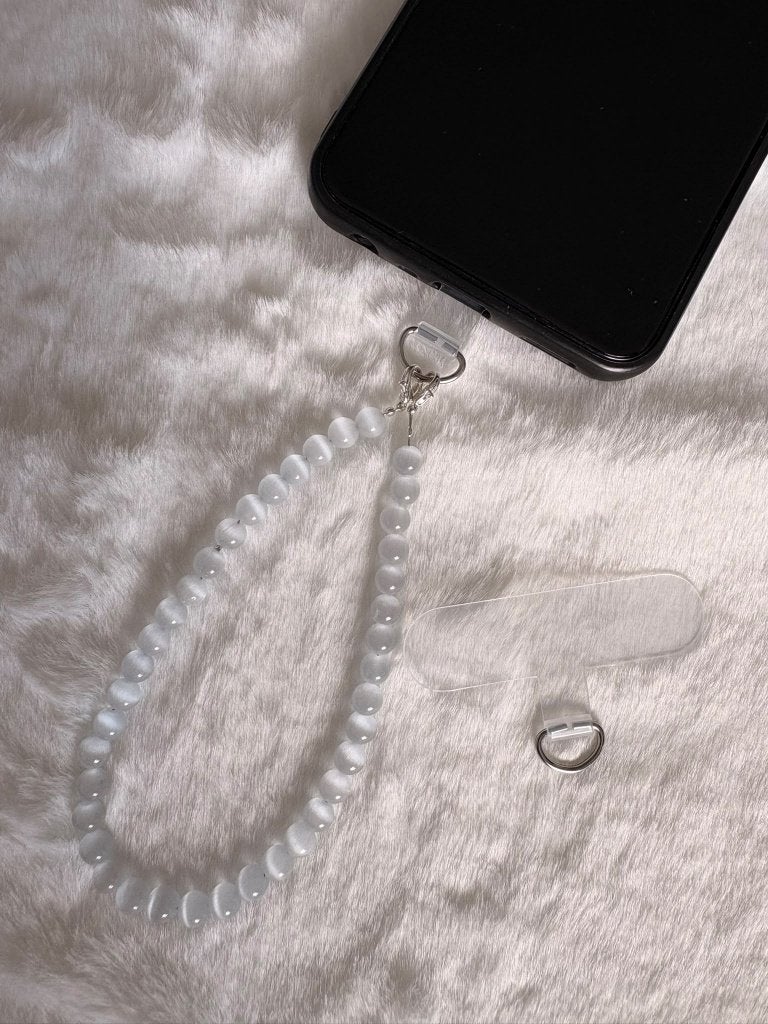 Cordon téléphonique blanc Moonstone, classique, 6 mm, 22 cm, Télécoms, Enlèvement ou Envoi, Neuf, Support de téléphone ou Accessoire