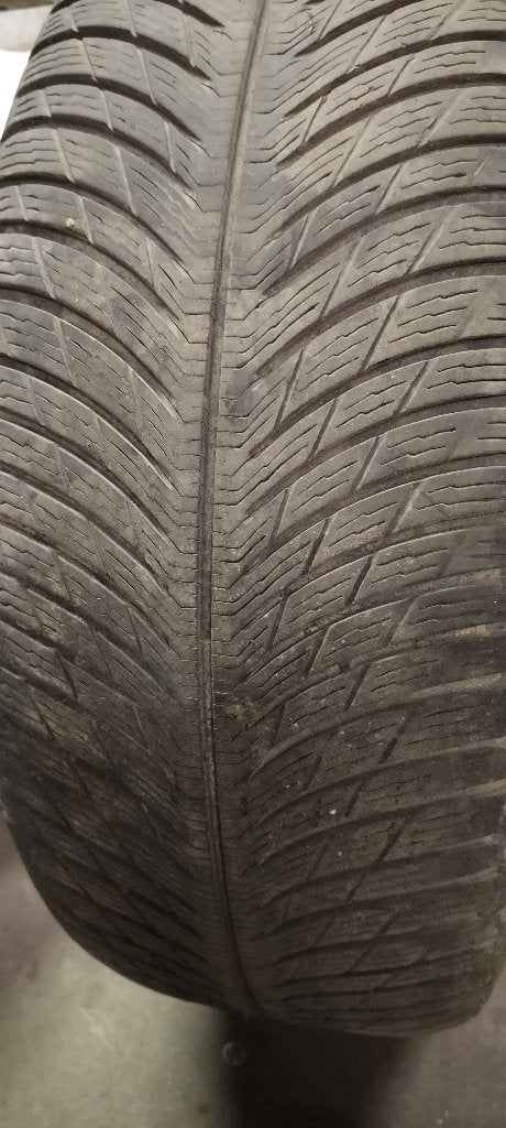 4 banden Michelin pilot alpin 5 suv, Auto-onderdelen, Banden en Velgen, Ophalen, 18 inch, Gebruikt, 265 mm