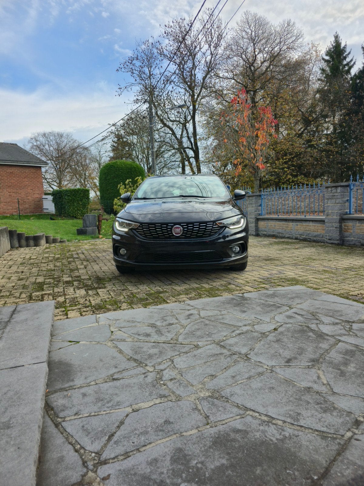 Fiat Tipo 1.4 EASY, Auto's, Euro 6, 4 cilinders, Zwart, Parkeersensor