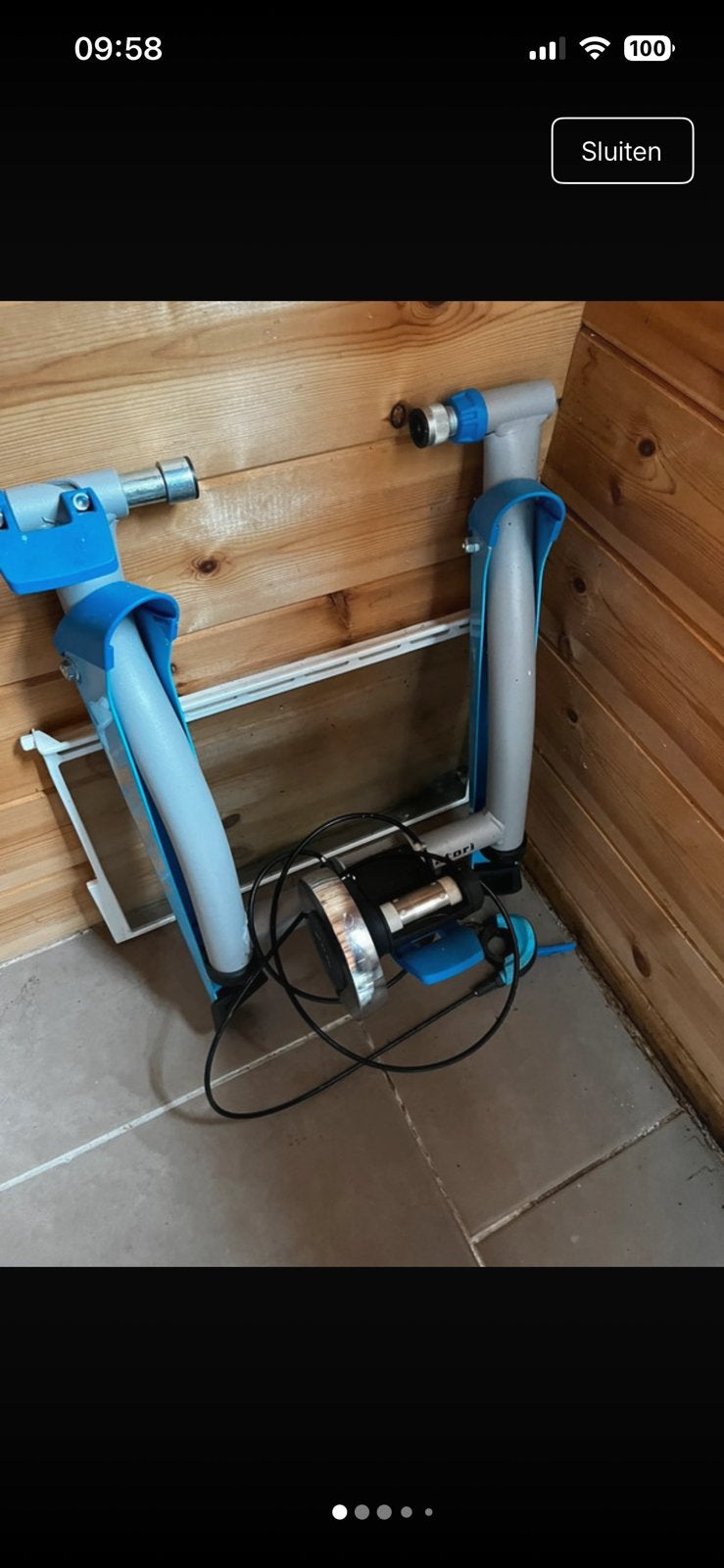 Tax indoor trainer, Sport en Fitness, Ophalen, Zo goed als nieuw