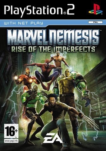 Marvel Nemesis Rise of the Imperfects (Engelse cover), Games en Spelcomputers, Games | Sony PlayStation 2, Gebruikt, Vechten, 1 speler