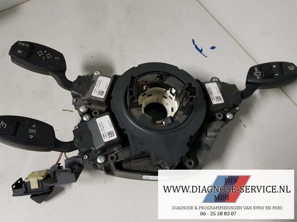 BMW E60 schakelcentrum stuurkolom stuurschakelaars met schak, Gebruikt, -, -, Ophalen of Verzenden