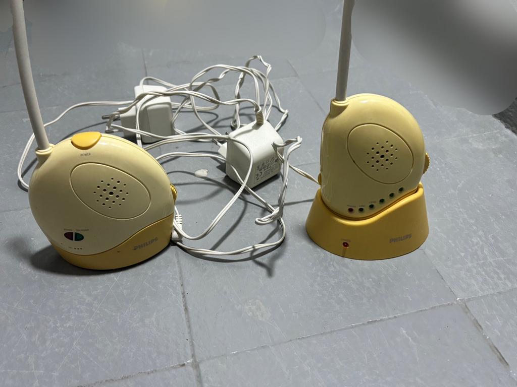 Philips babyfoon, Kinderen en Baby's, Babyfoons, Ophalen, Gebruikt, Minder dan 100 meter, Terugspreekfunctie