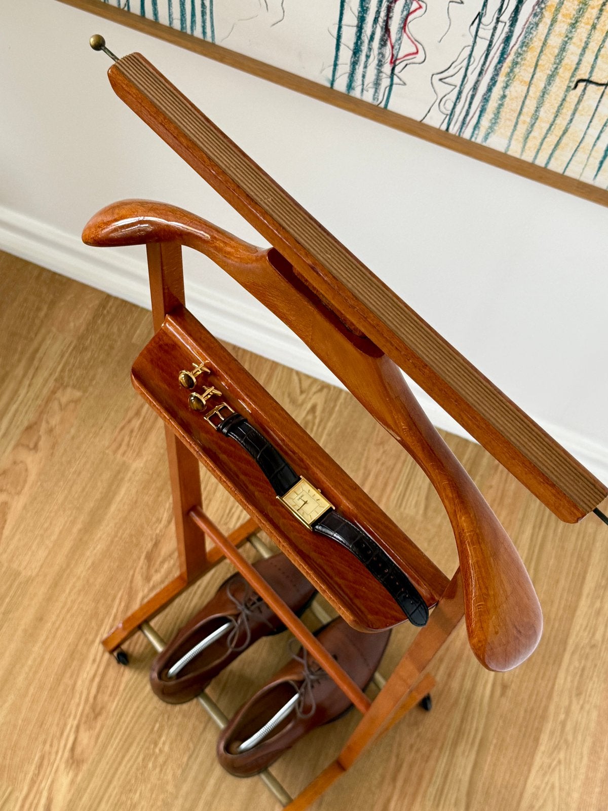 Vintage dressboy Fratello Regiutti, Ophalen, Zo goed als nieuw, Hout