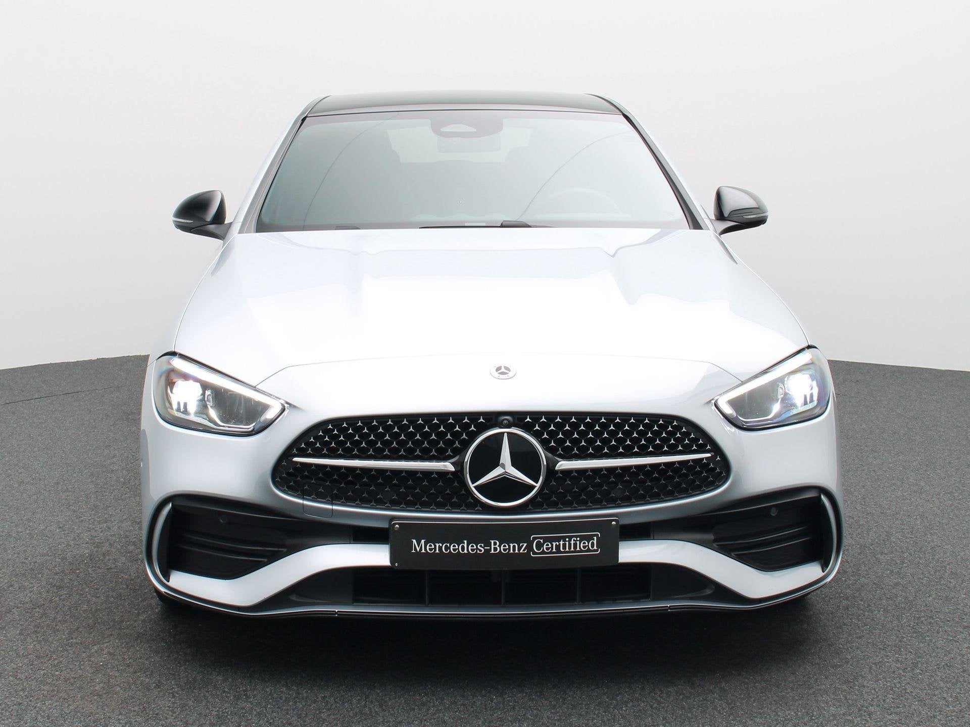 Mercedes-Benz C-Klasse 300 e AMG Line Berline + PANORAMISCH, Autos, Argent ou Gris, Achat, 1800 kg, Entreprise