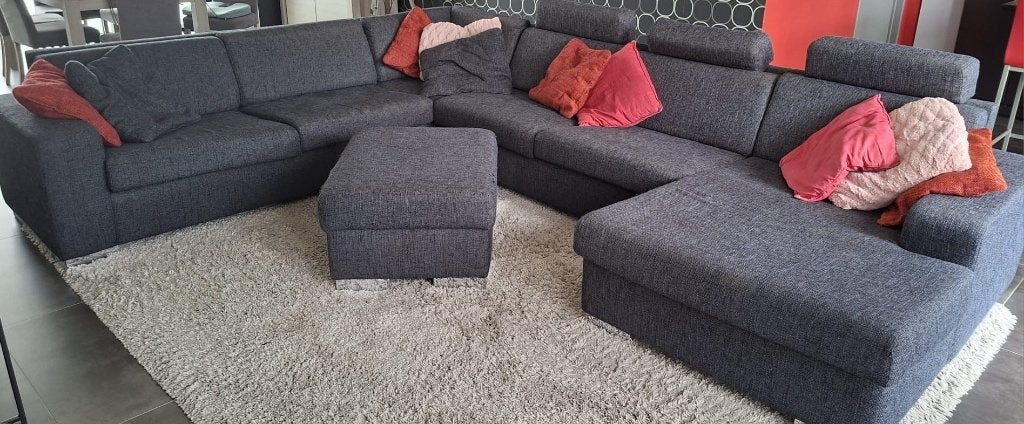 Gratis hoeksalon, Huis en Inrichting, Zetels | Complete zithoeken, Gebruikt, Stof, Ophalen