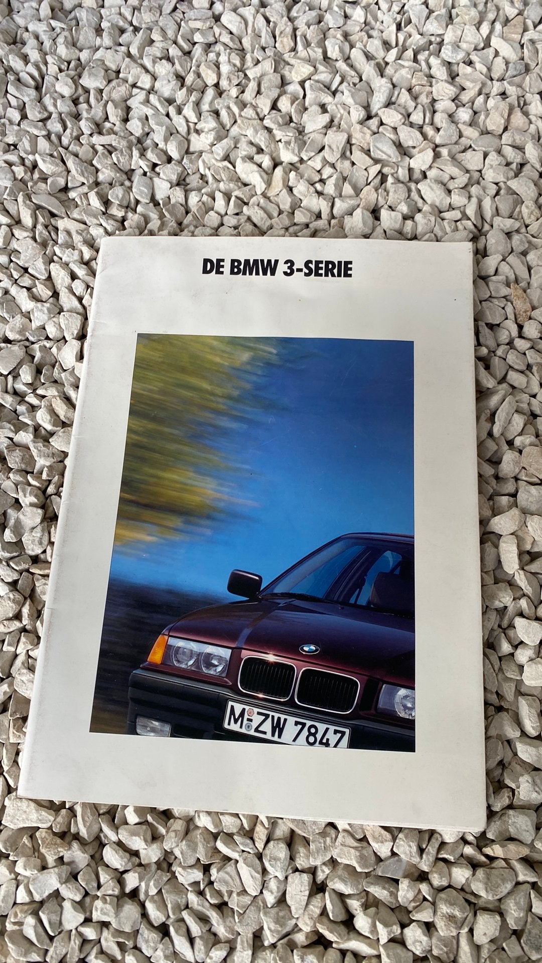 BMW E36 folder uit 1991., Boeken, Ophalen of Verzenden, Zo goed als nieuw, BMW