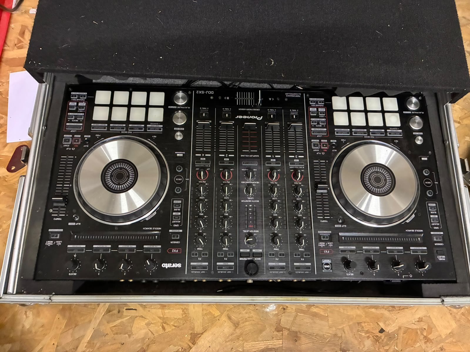 Light installatie en mengpaneel+flightcase, Ophalen of Verzenden, Gebruikt, Pioneer