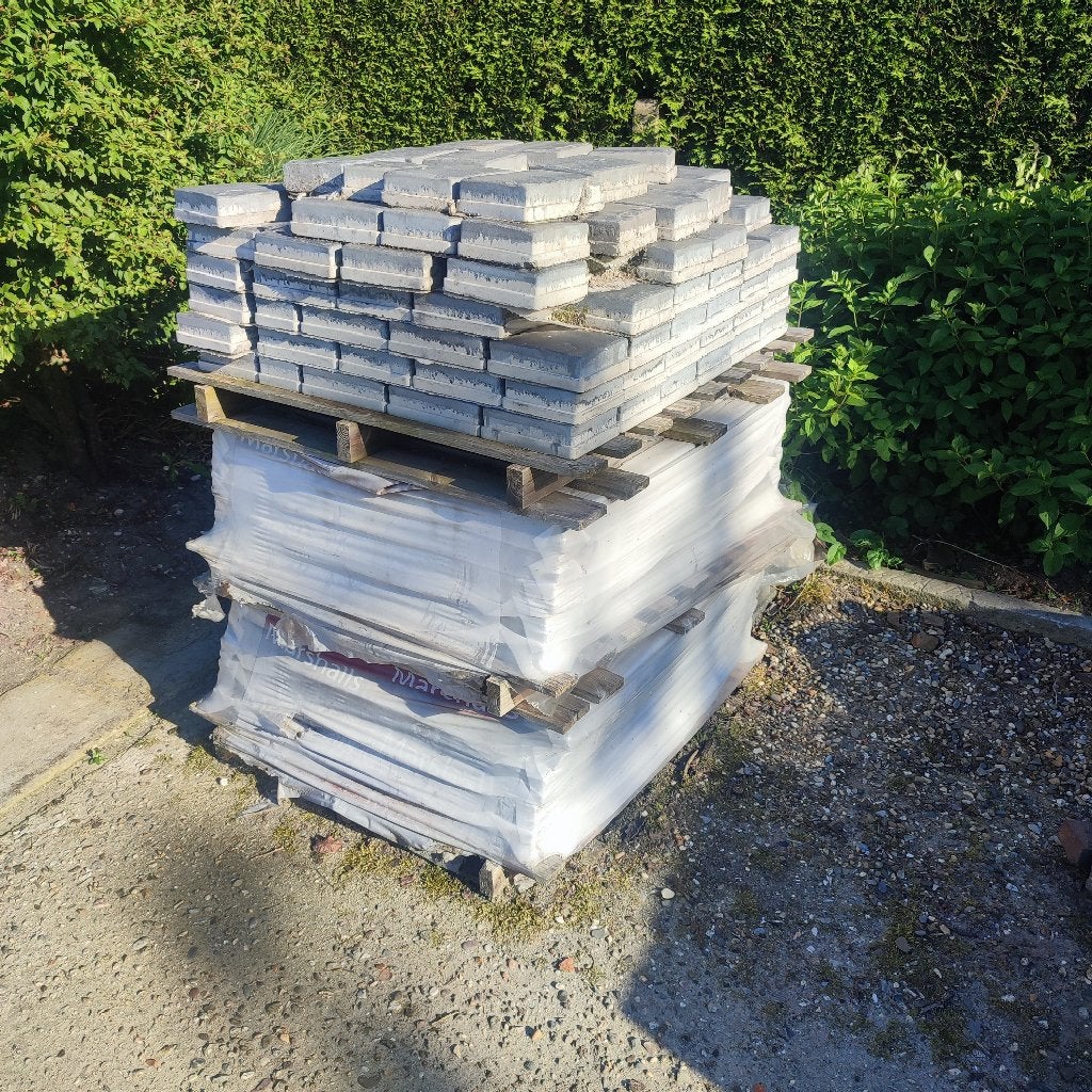 13,53 m² Marshall Courtstone Belgian Blue betonklinkers, Ophalen, Klinkers, Nieuw, 10 m² of meer
