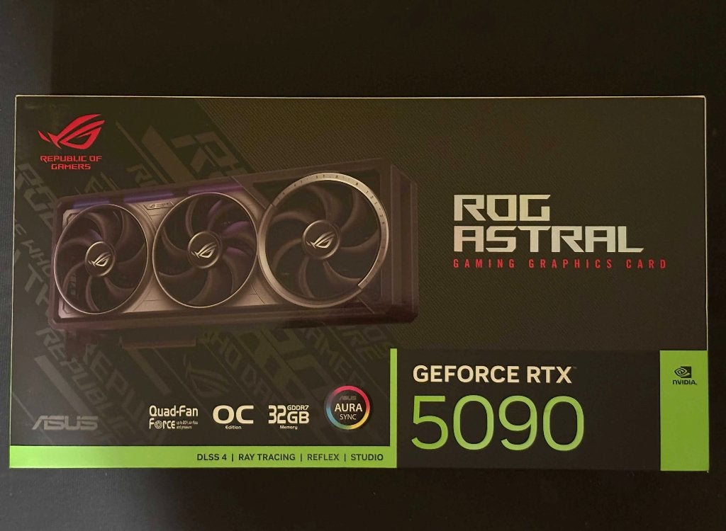 ASUS ROG Astral GeForce RTX 5090 OC Edition, Computers en Software, Videokaarten, Ophalen of Verzenden, Nieuw, Overige soorten