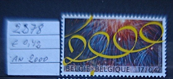 Belgique   n 2878 **/mnh, Non oblitéré, Sans enveloppe, Gomme originale, Envoi