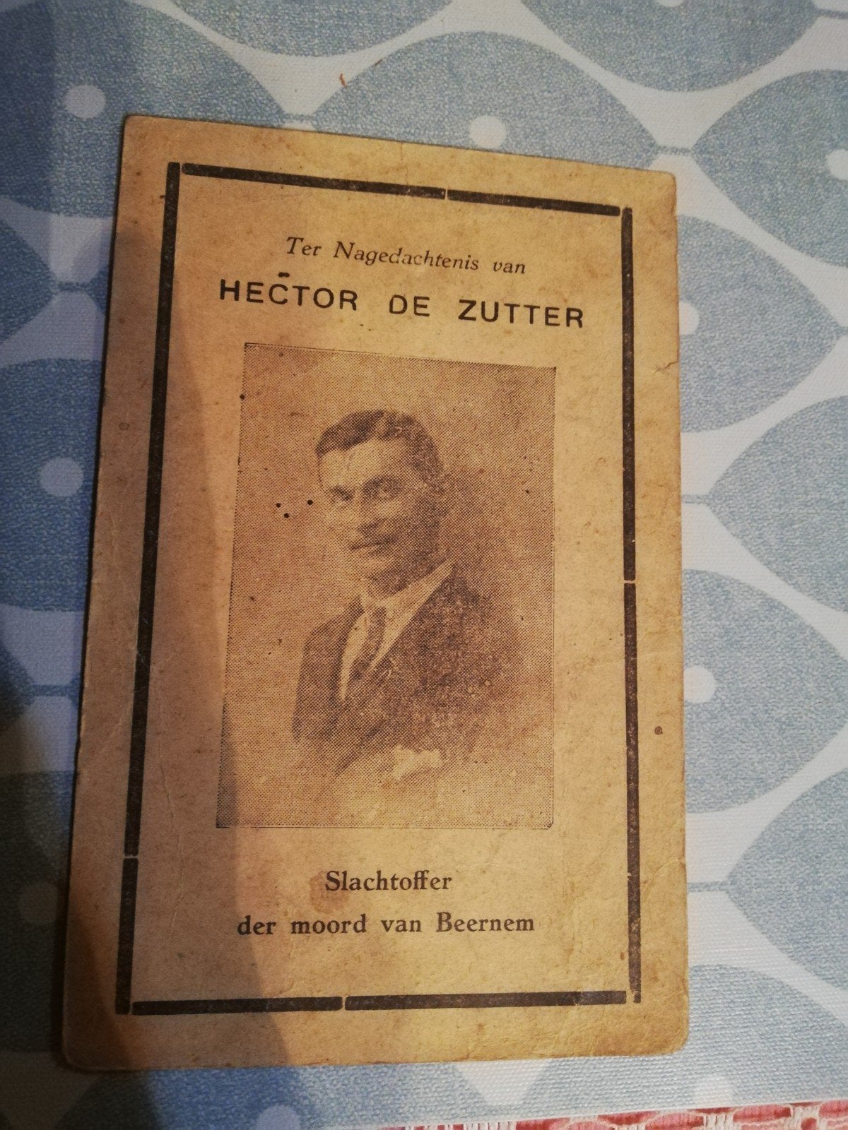 Bidprentje, Verzenden, Bidprentje