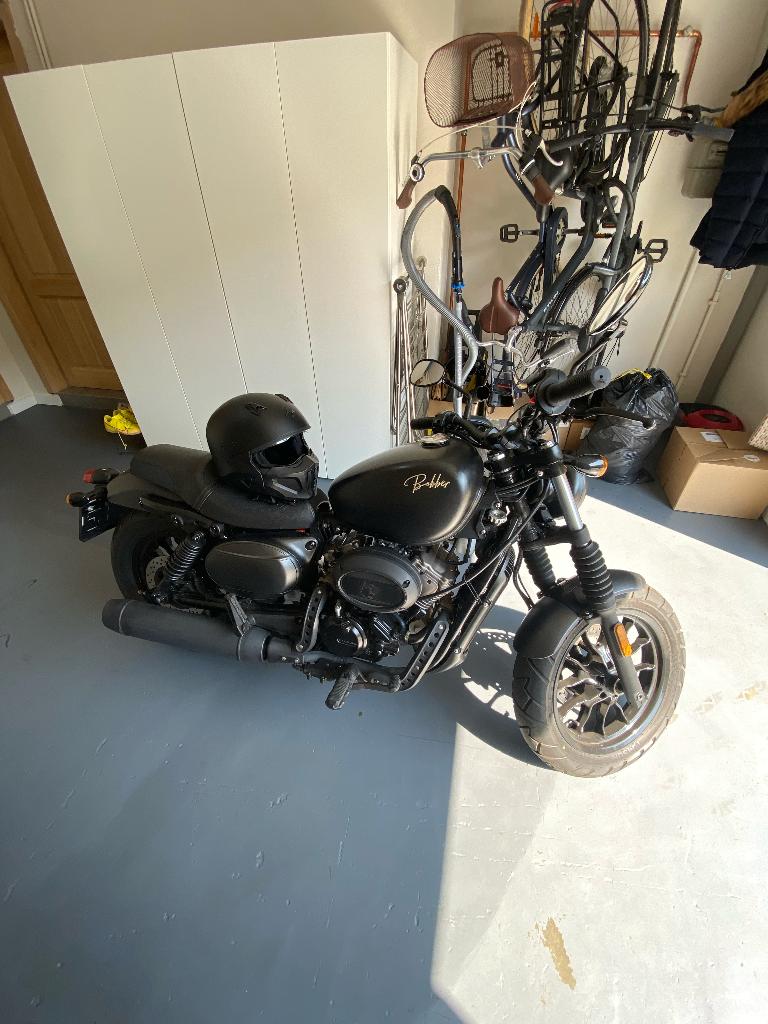 2022 Hyosung Bobber GV125S, Occasion, 2 cylindres, Particulier, Éclairage LED
