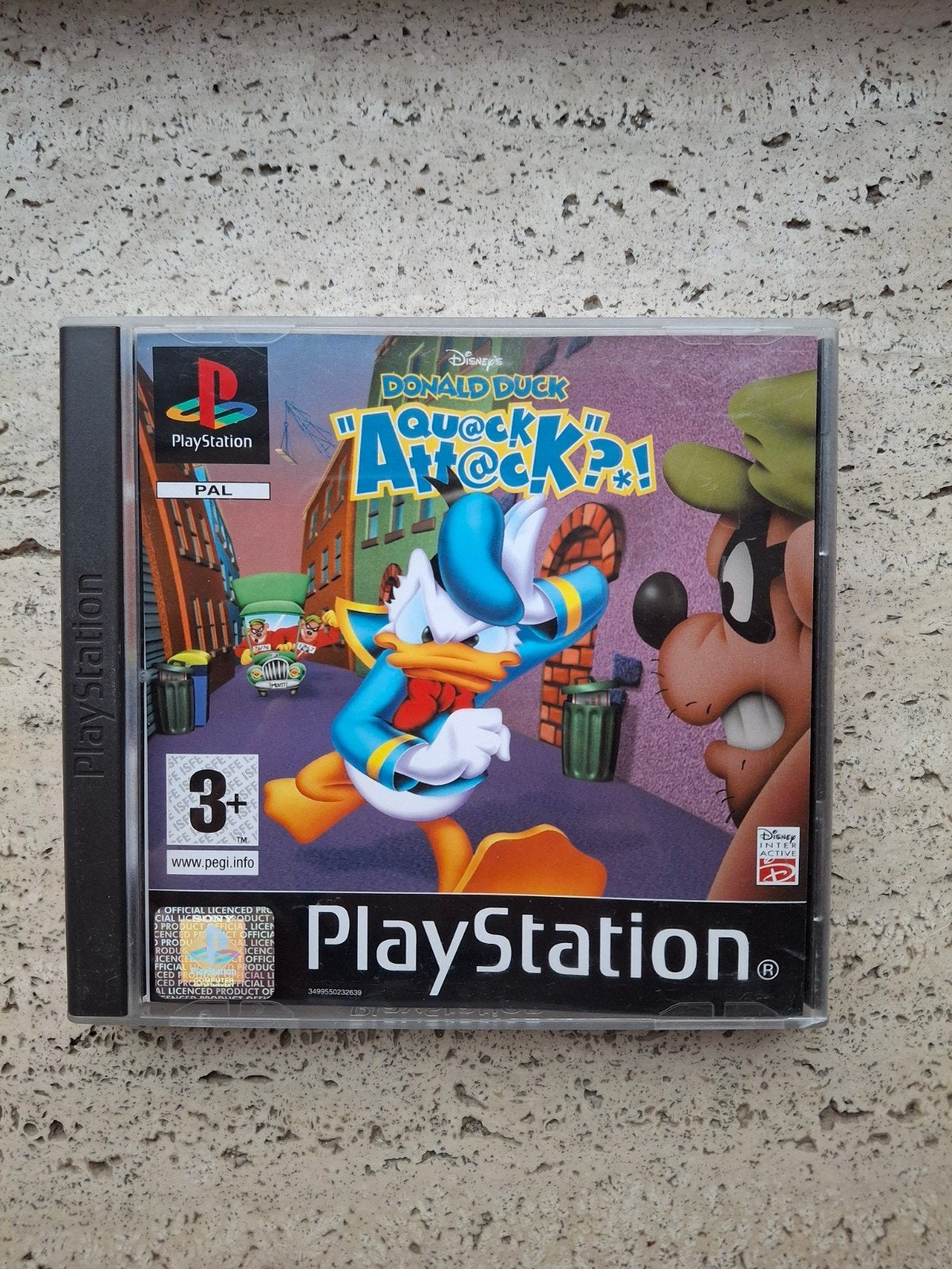 Donald Duck Quack Attack PS1 — Compleet met boekje, Ophalen of Verzenden