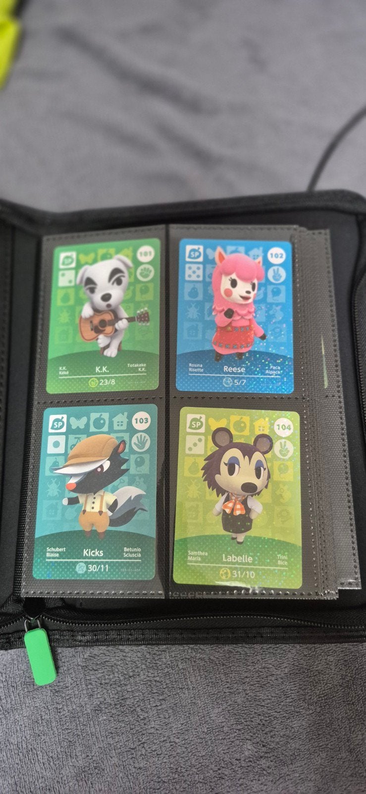 Lot de cartes Amiibo Animal Crossing séries 2, 3 et 4, Enlèvement, Neuf, Plusieurs cartes