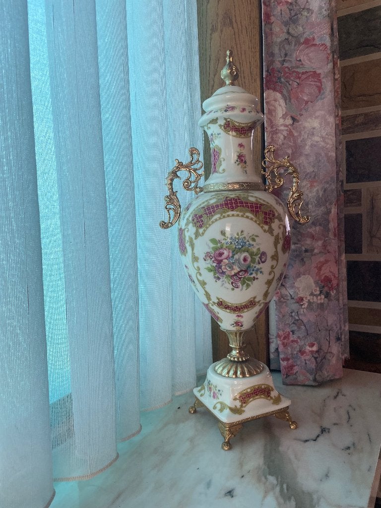 vazen, Huis en Inrichting, Woonaccessoires | Vazen, Ophalen, Zo goed als nieuw, Meerkleurig, Glas