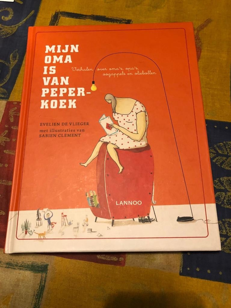 Mijn oma is van peperkoek - Evelien de Vlieger, Garçon ou Fille, Enlèvement ou Envoi, Fiction général, Comme neuf