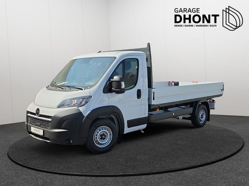 Opel Movano L3 Open Laadbak - 2.2 Diesel - Manueel - 140PK, Auto's, Voorwielaandrijving, Start-stop-systeem, Stof, Wit