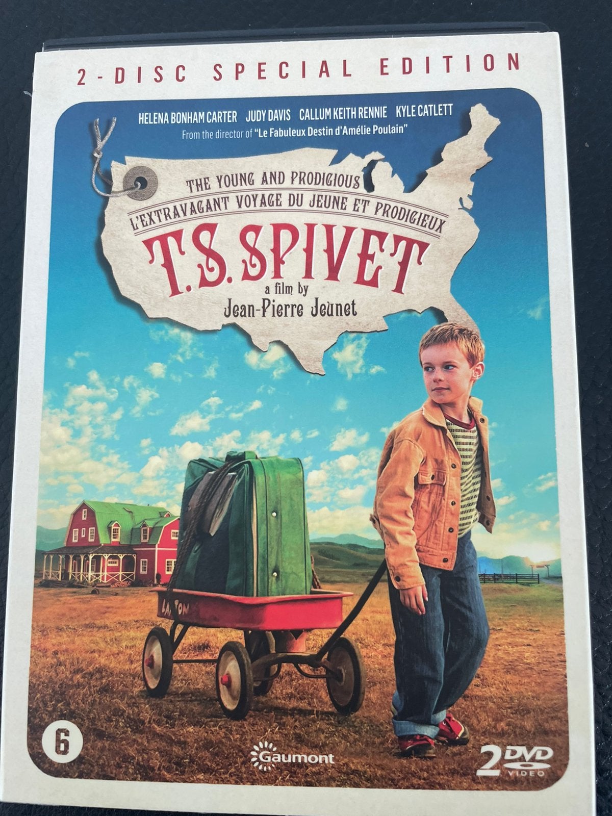 T.S. Spivet - Jean-Pierre Jeunet - 2013 - 2 dvd’s, Enlèvement, Comme neuf