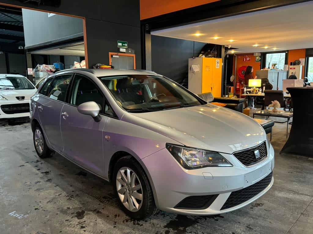 SEAT IBIZA BREAK, Auto's, Voorwielaandrijving, Euro 5, Stof, Zwart