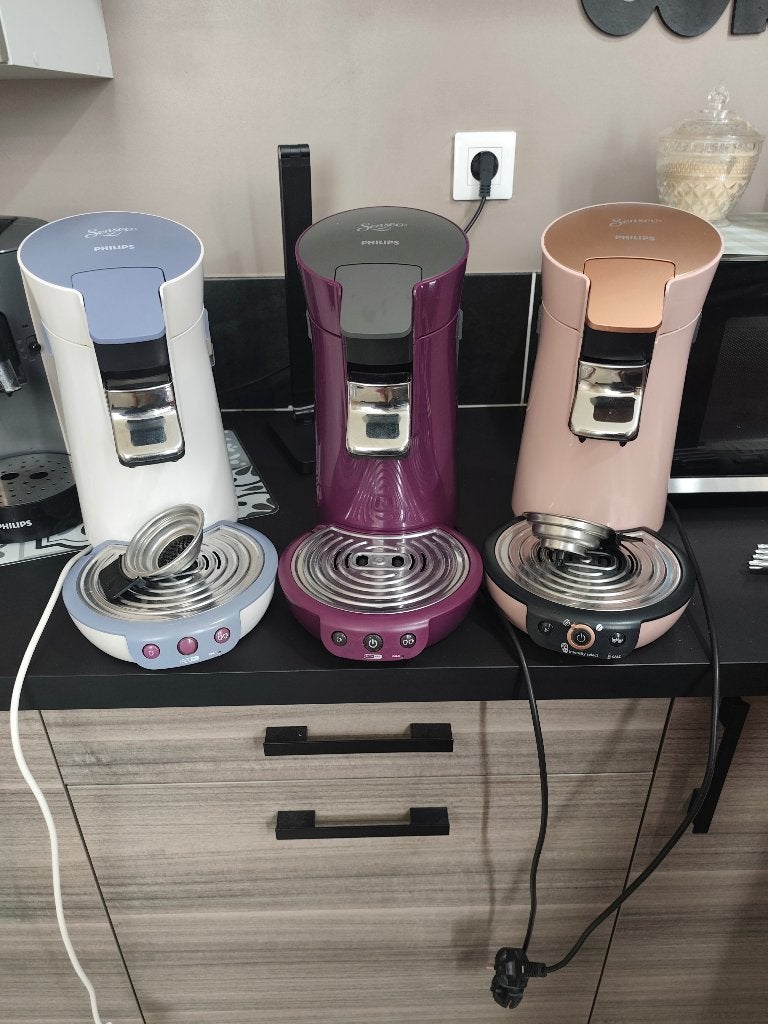 Senseo, Electroménager, Réservoir d'eau amovible, Reconditionné, Dosettes et capsules de café, 2 à 4 tasses
