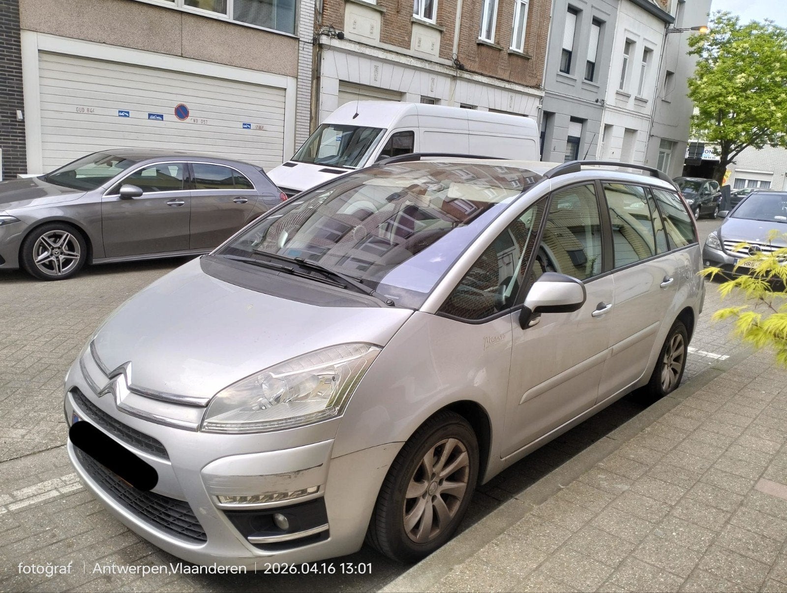 Citroen c4 picasso 1.6, moet snel weg, prijs bespreekbaar, Auto's, Euro 5, Stof, Zwart, 1600 cc