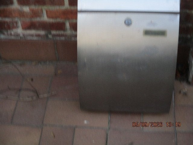 brievenbus, Ophalen, Gebruikt, Inox, Wandbrievenbus