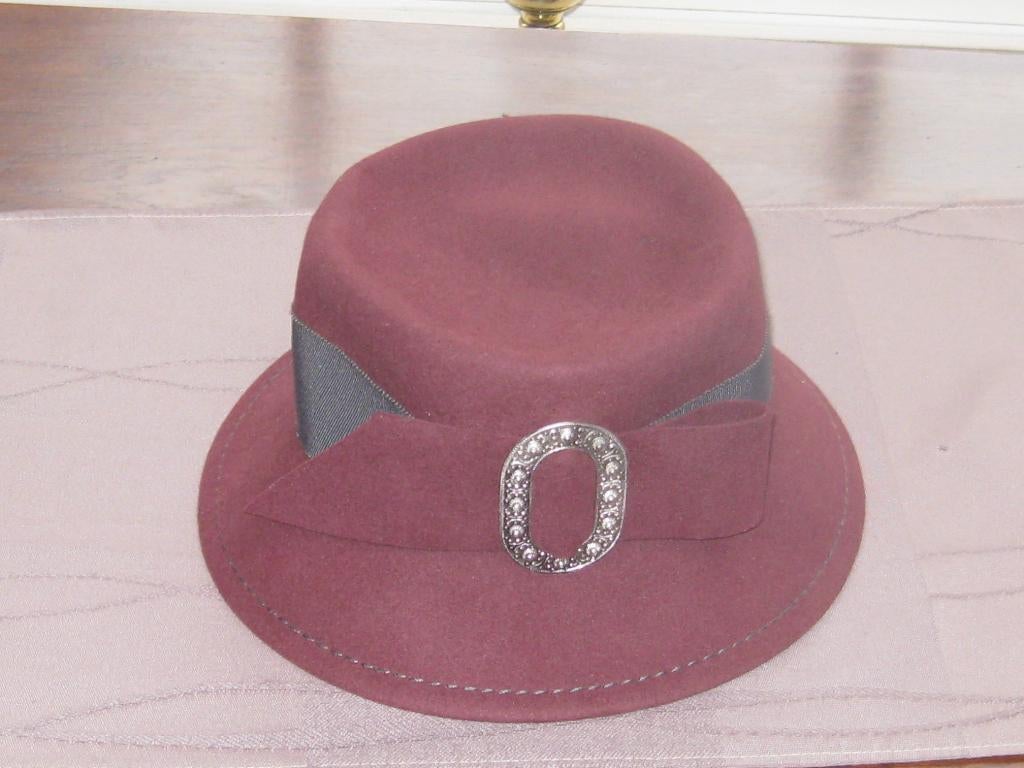 Dameshoed, Kleding | Dames, Hoeden en Petten, Ophalen, 56 of 57 cm (M, 7 of 7⅛ inch), Hoed, Zo goed als nieuw