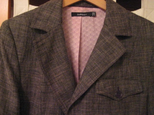 Tweedelig dames broekpak – In Wear – maat 42, Overige typen, Meerkleurig, Maat 42/44 (L), InWear