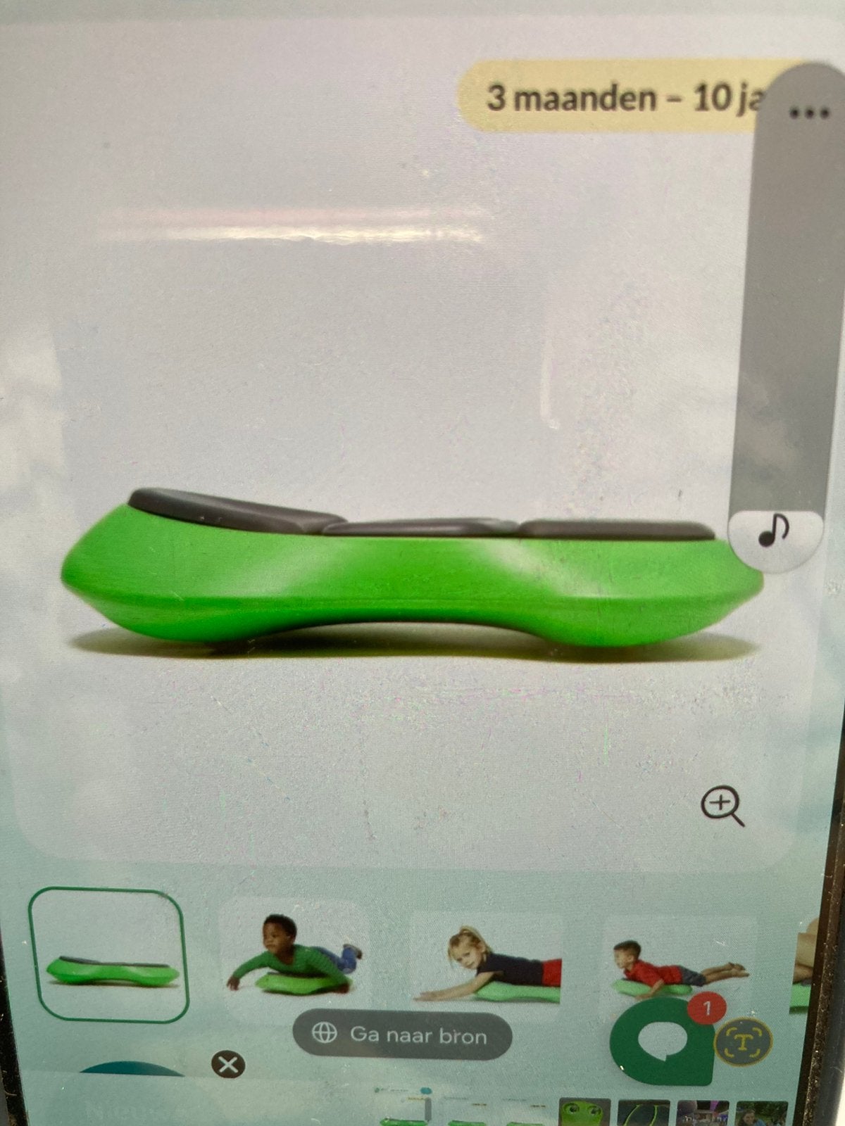 Gonge floor surfer rolplank, Kinderen en Baby's, Speelgoed | Educatief en Creatief, Ophalen, Gebruikt, Ontdekken