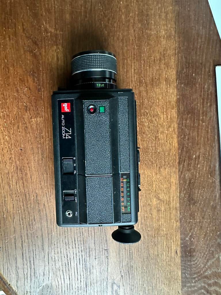 Caméra Super 8 Rétro GAF 714 - Ensemble avec Boîte & Manuel, Enlèvement