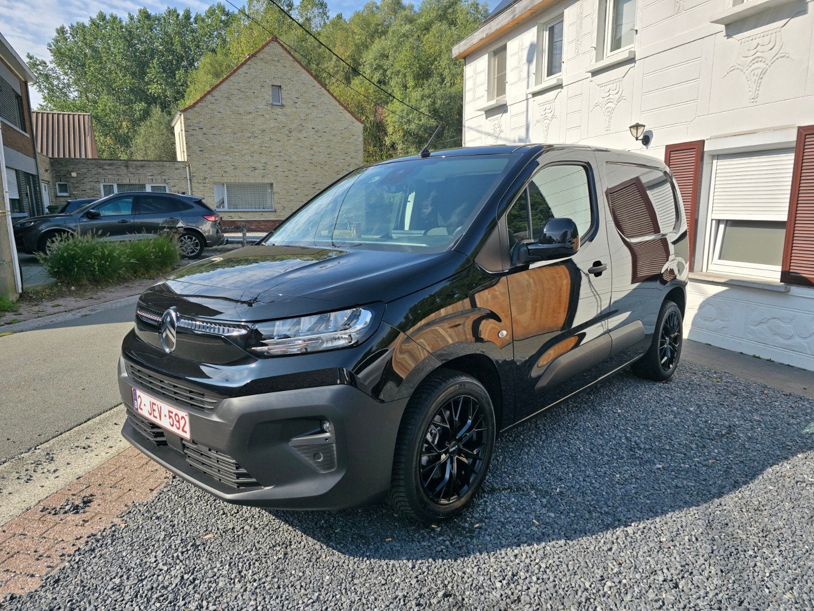 Citroën berlingo 02/2026 13270km btw full black AUTOMAAT!!!, Achat, Euro 6, Entreprise, 3 places