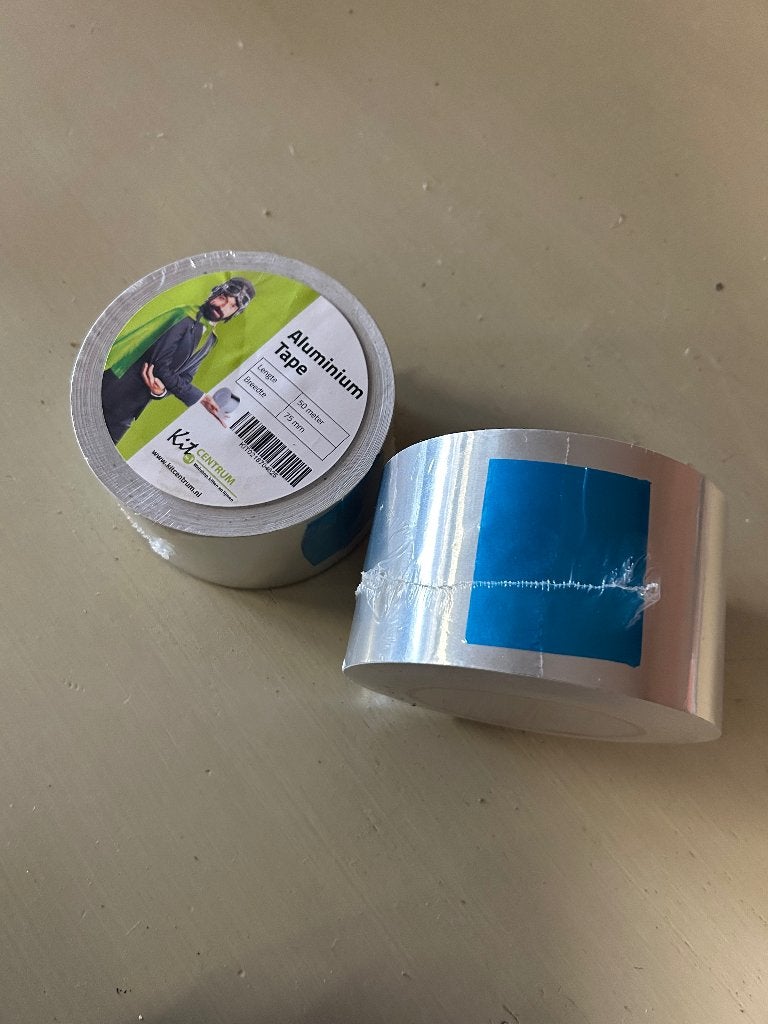 Aluminium tape, Doe-het-zelf en Bouw, Isolatie en Afdichting, Ophalen, Nieuw, Overige materialen