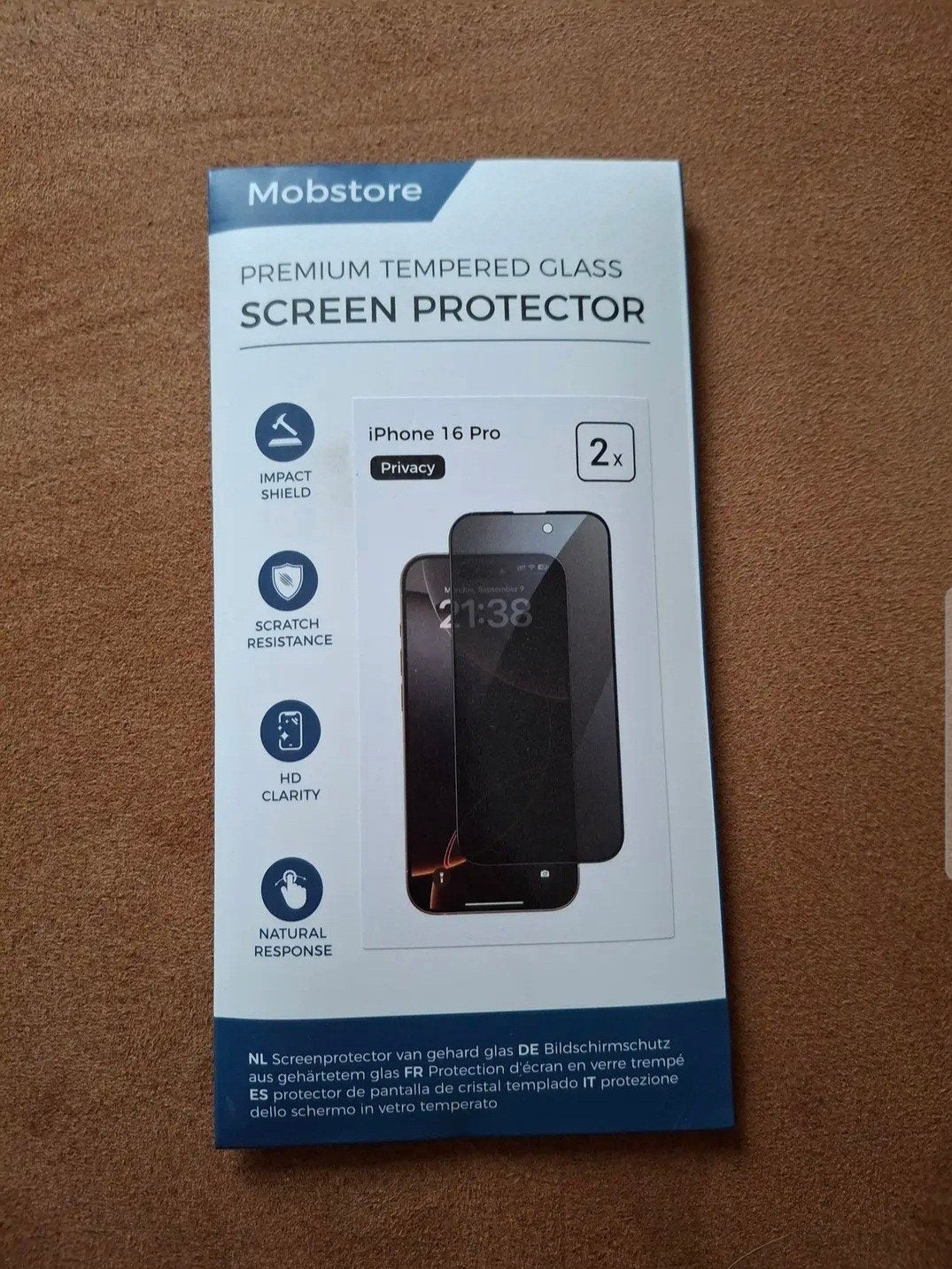 privacy screenprotector iphone 16, Ophalen