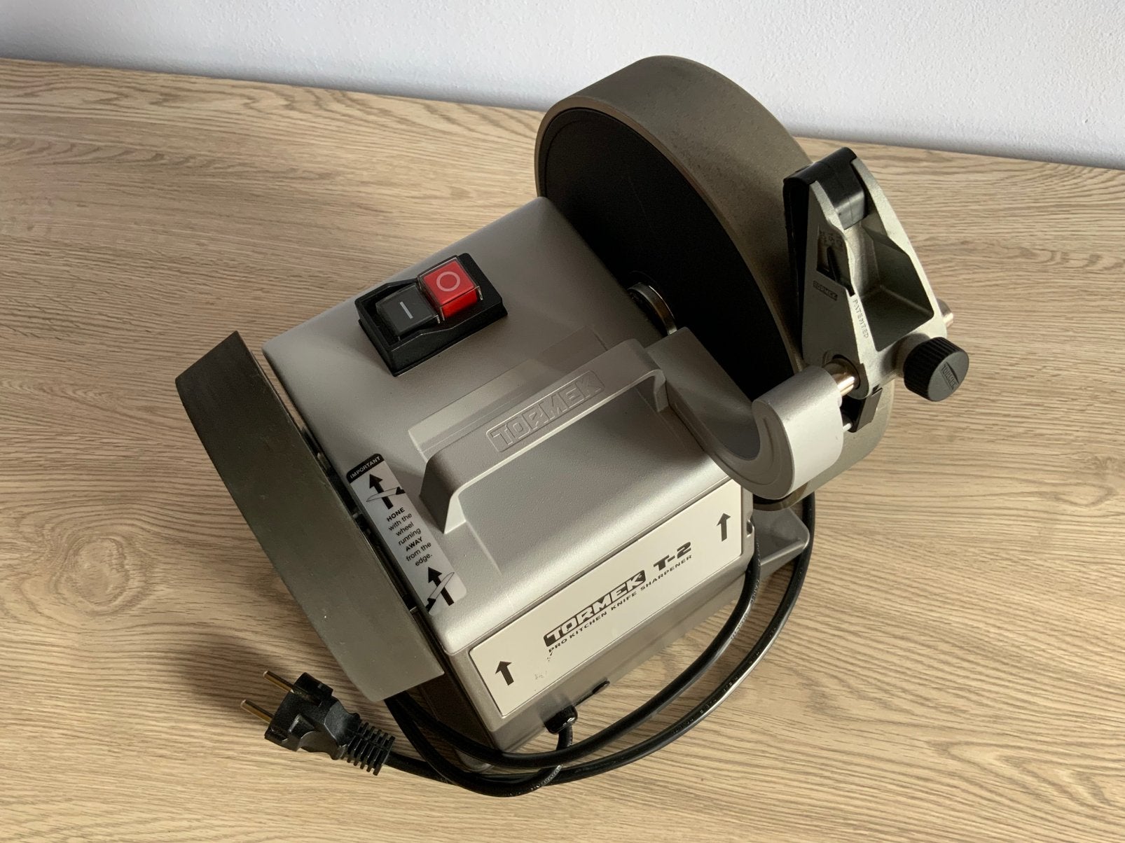 Professionele messen slijpmachine TORMEK T2, Ophalen, Bakkerij en Slagerij
