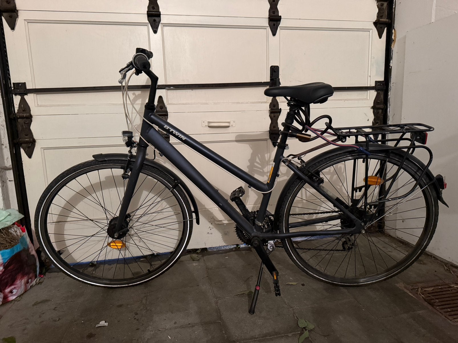 Vélo BTwin Hoprider 100, Vélos & Vélomoteurs, Enlèvement, Utilisé, 10 à 15 vitesses, Autres marques
