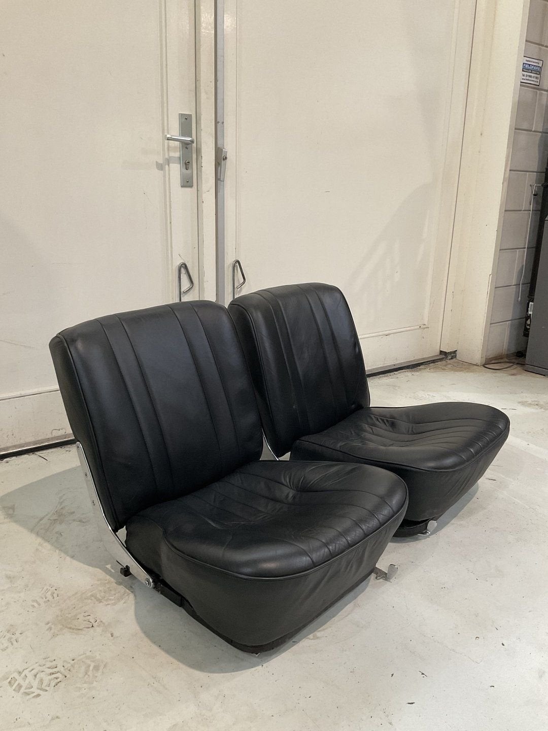 Stoelen Porsche 356 Pre-A Knickscheibe, Auto-onderdelen, Interieur en Bekleding, Gebruikt, -, -, Porsche