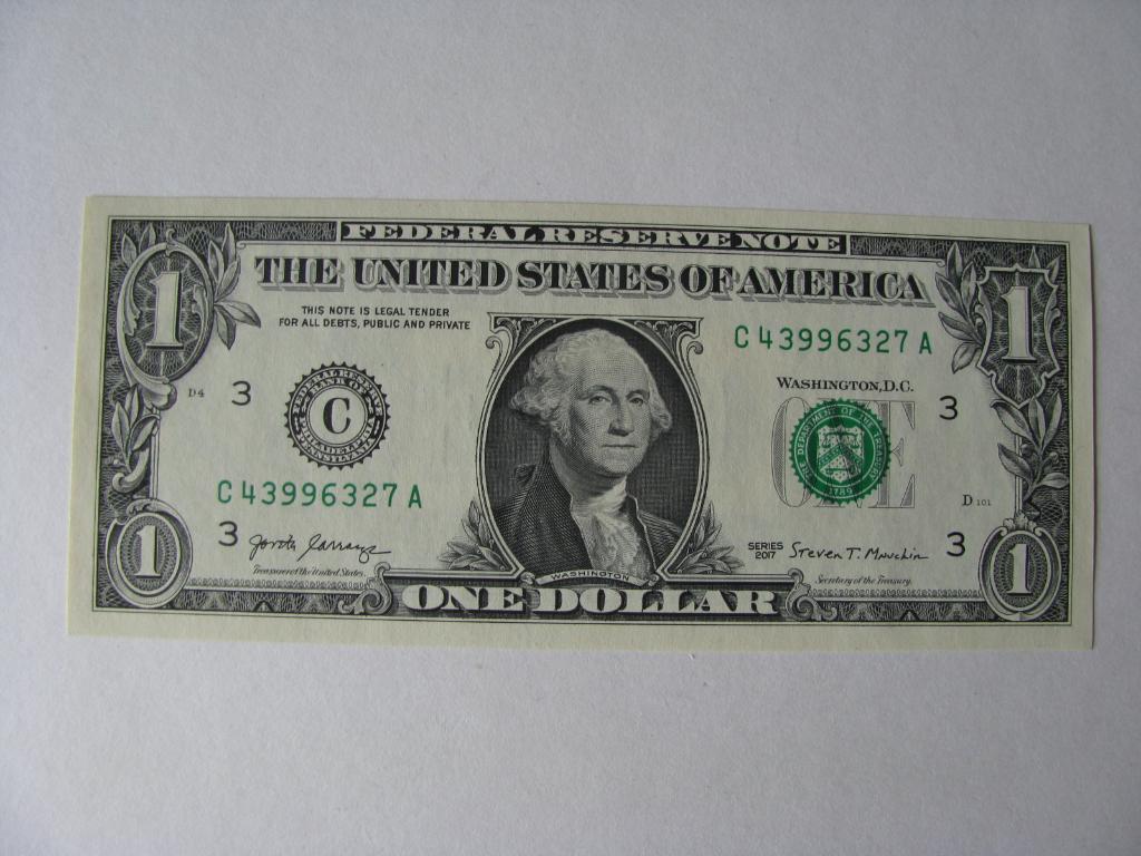 one dollar 2017-neuf., Timbres & Monnaies, Billets de banque | Amérique, Envoi